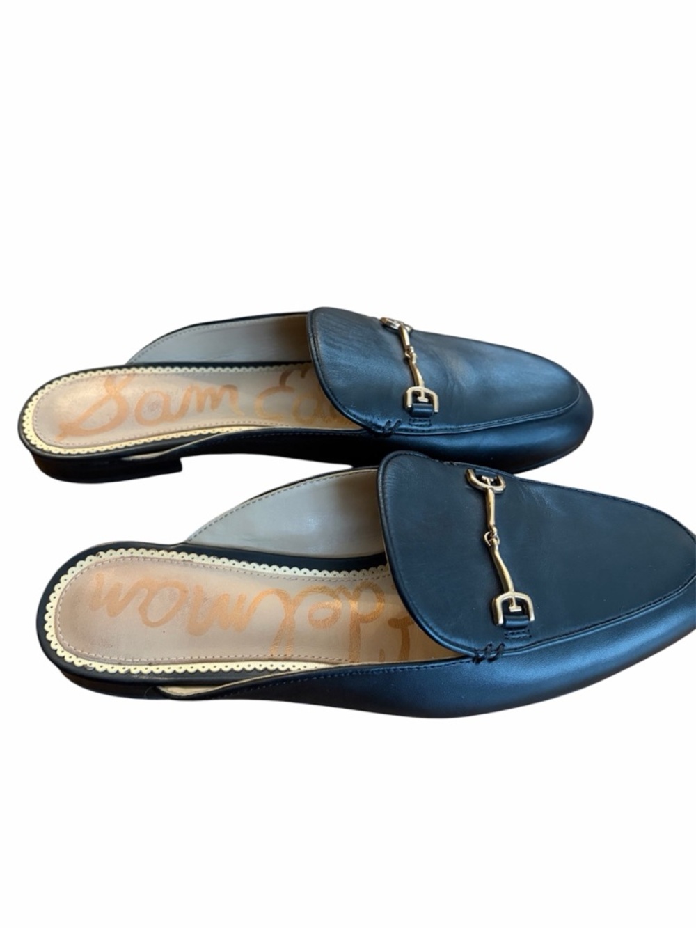 Women’s Black Slip-On Bit Loafers - Picture 4 of 5